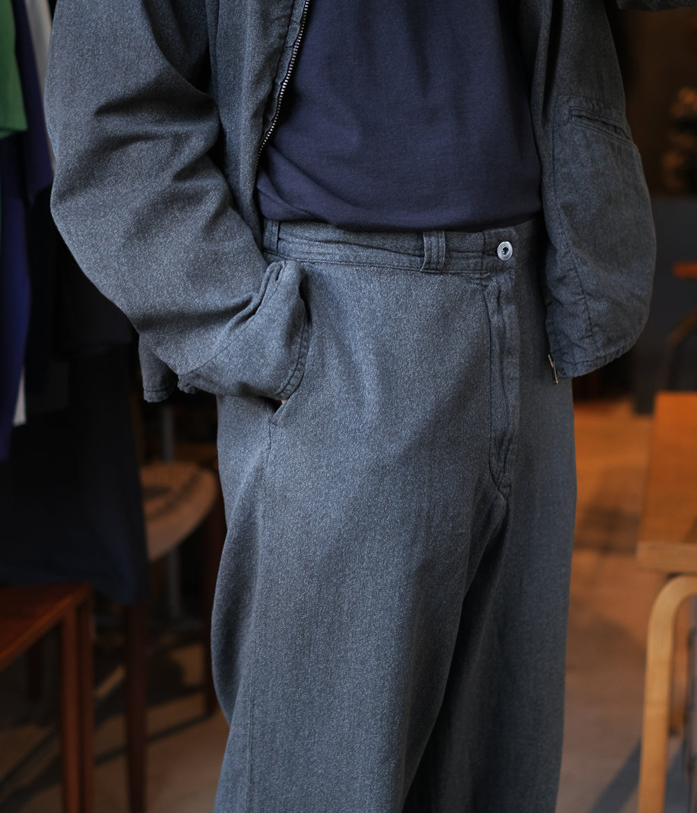 新品 A.PRESSE Black Chambray Work Pants A.PRESSE Vintage Black Chambray Work Pants – unexpected store