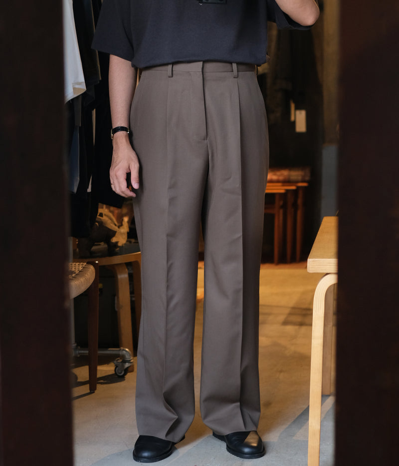 SSSTEIN 25AW "STRAIGHT TROUSERS"