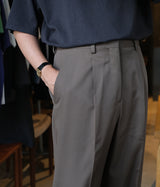 SSSTEIN 25AW "STRAIGHT TROUSERS"
