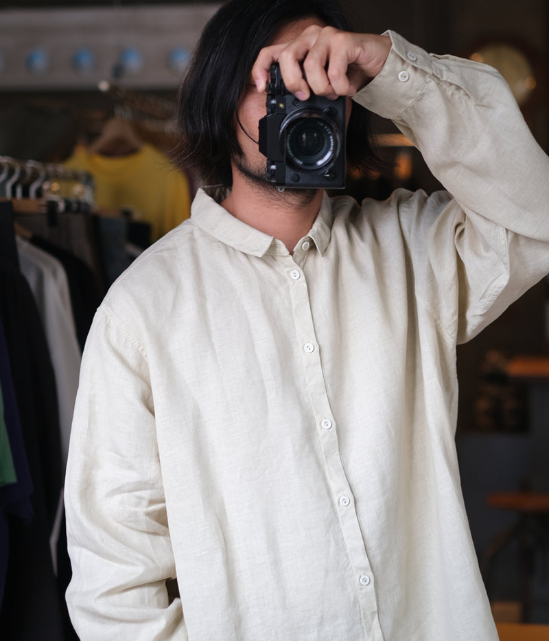 MITTAN "SH-130" Large Hemp Shirt