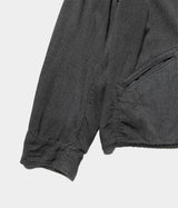 A.PRESSE 2025 Style2 "Vintage Black Chambray Sports Jacket"