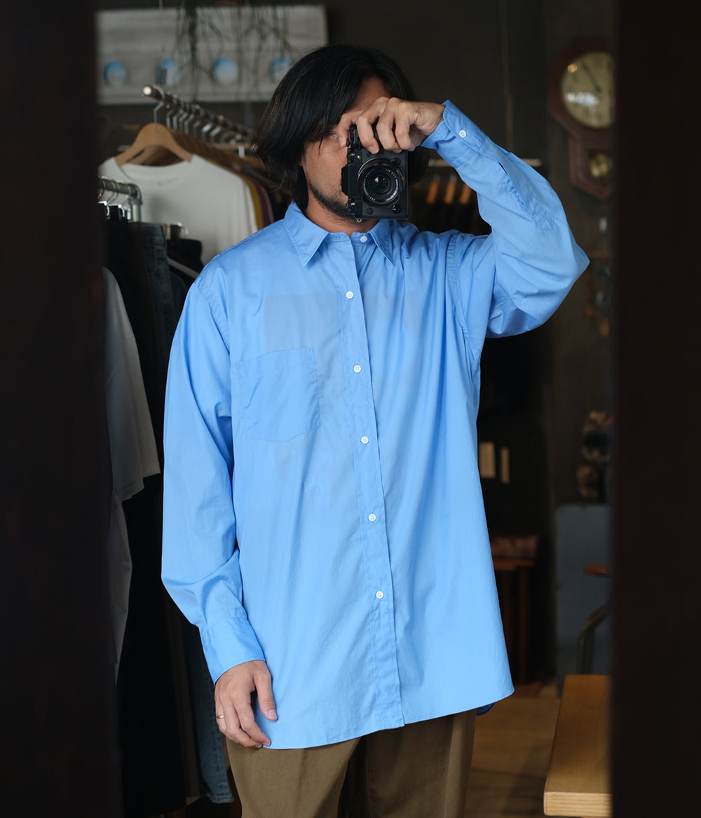 【BAON】[unisex] Hirochi Nylon Over Hood Shirt BAON】[unisex] Hirochi Nylon Over Hood Shirt BAON】[unisex