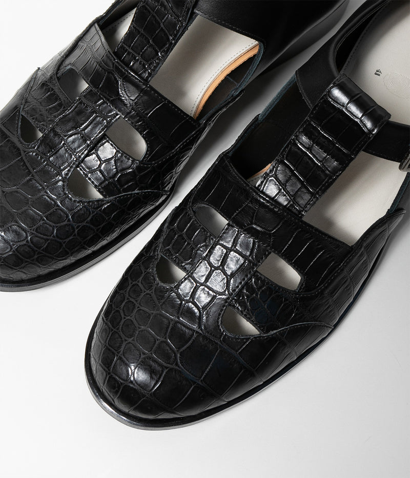 PETROSOLAUM "CL gurkha Crocodile × Oil soft kip"