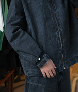 A.PRESSE 2025 Style2 "Vintage US Navy Zip Hoodie"