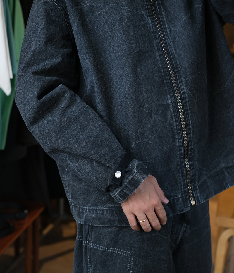 A.PRESSE 2025 Style2 "Vintage US Navy Zip Hoodie"