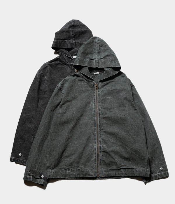 A.PRESSE 2025 Style2 "Vintage US Navy Zip Hoodie"