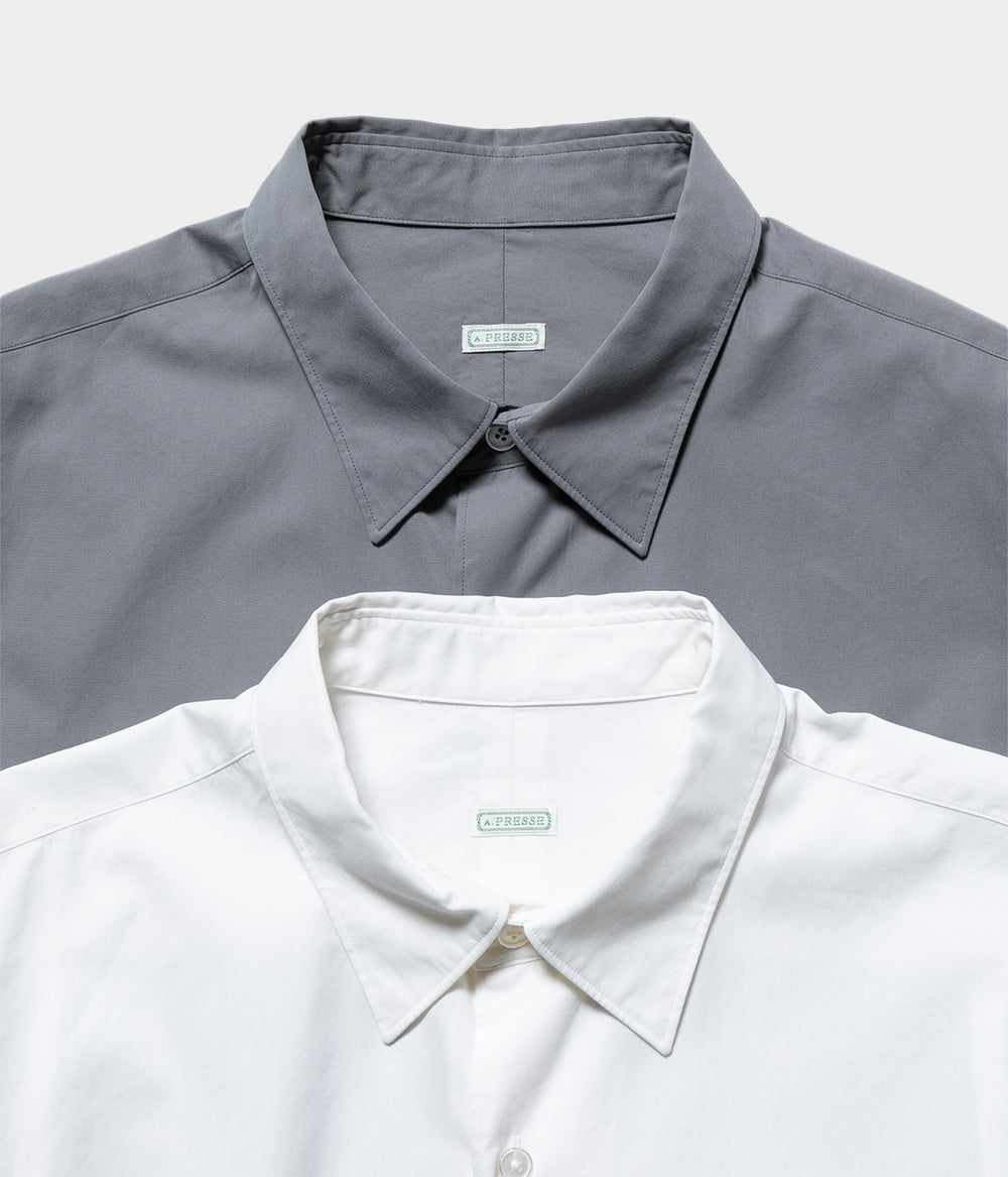 トップス a.presse Regular Collar Shirt A.PRESSE 25SS Regular Collar Shirt – Vintage Concept Store