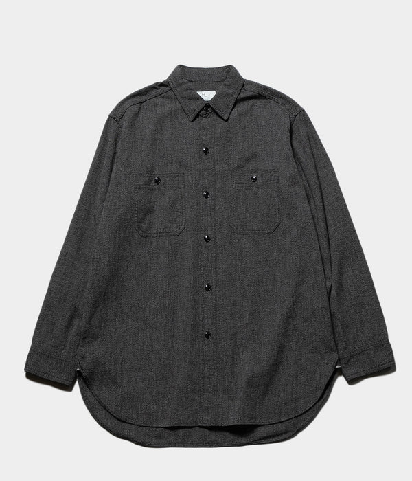 HERILL "Blackchambray Workshirt"