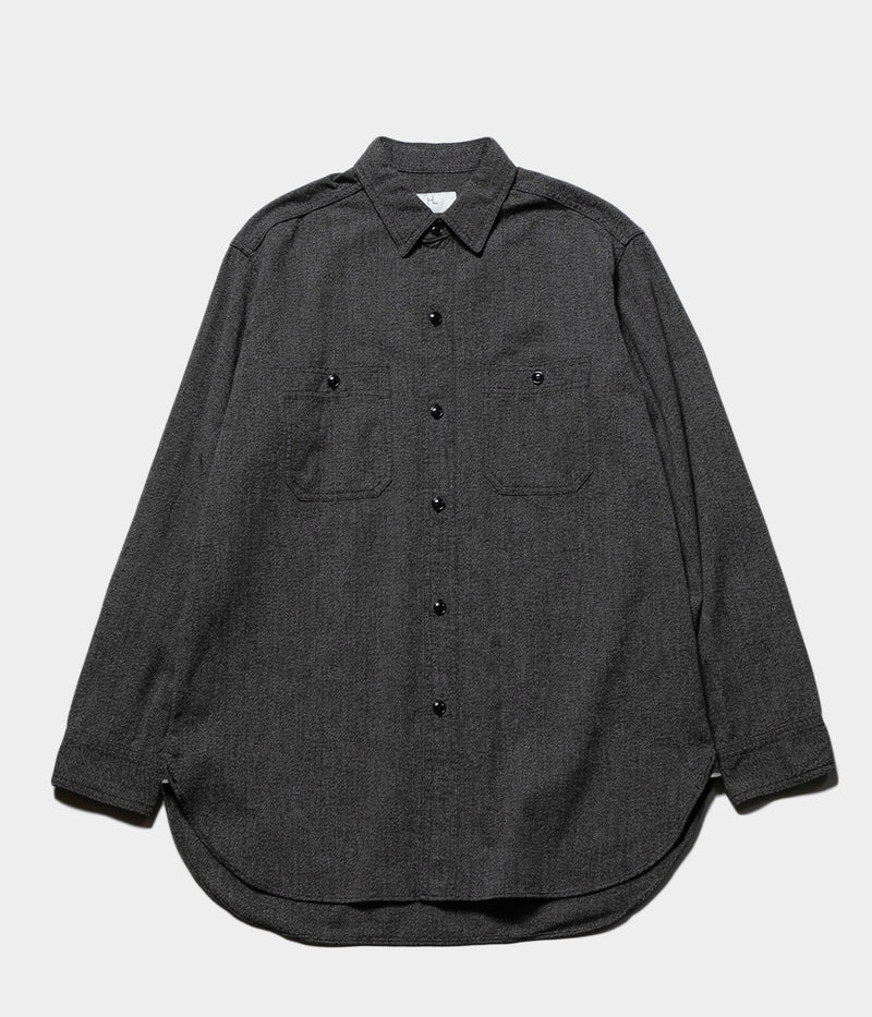 HERILL "Blackchambray Workshirt"