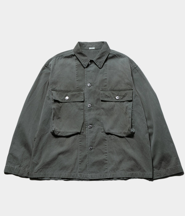 A.PRESSE 2025 Style2 "Vintage WW2 US Army Utility Jacket"