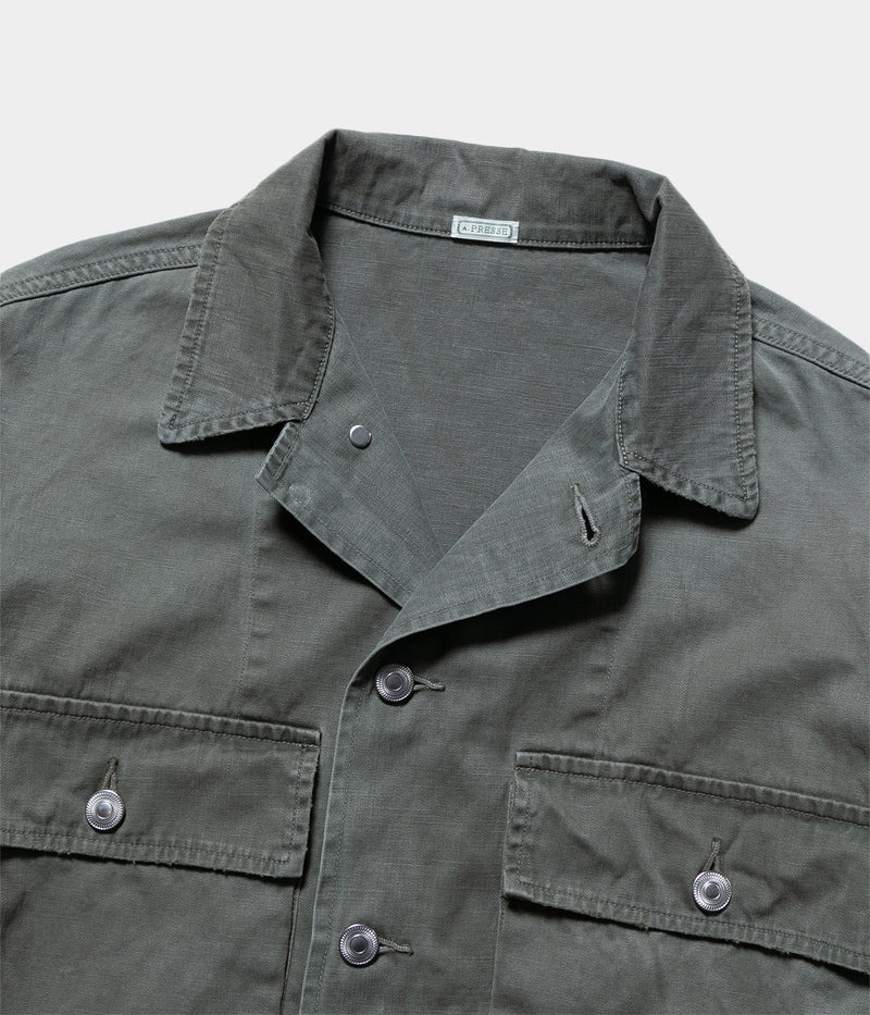 A.PRESSE 2025 Style2 "Vintage WW2 US Army Utility Jacket"
