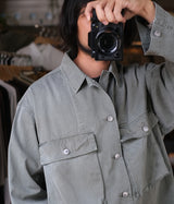 A.PRESSE 2025 Style2 "Vintage WW2 US Army Utility Jacket"