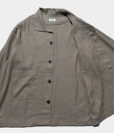 MITTAN "JK-79" Twill Silk Linen Shirt Jacket