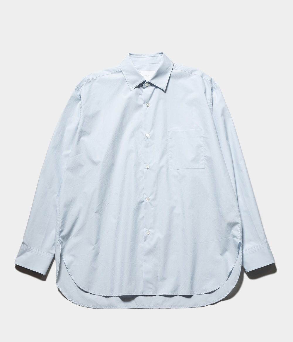 トップス ssstein OVERSIZED REGULAR COLLAR SHIRT S Cotton Silk Oversized Regular Collar Shirt – La Garçonne