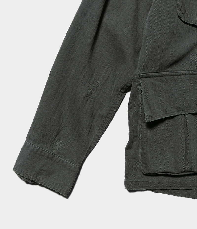 A.PRESSE 2025 Style2 "Vintage US Army Jungle Fatigue Jacket"