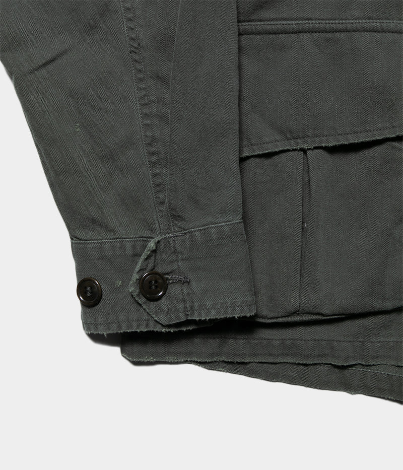 A.PRESSE 2025 Style2 "Vintage US Army Jungle Fatigue Jacket"