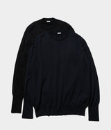 A.PRESSE 2025 Style2 "Wool Knit Crew Neck Sweater"