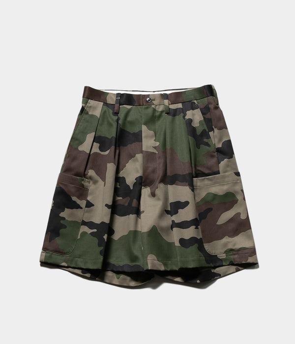 NEAT "90's French F-2 CAMO Cargo Shorts / CAMO"