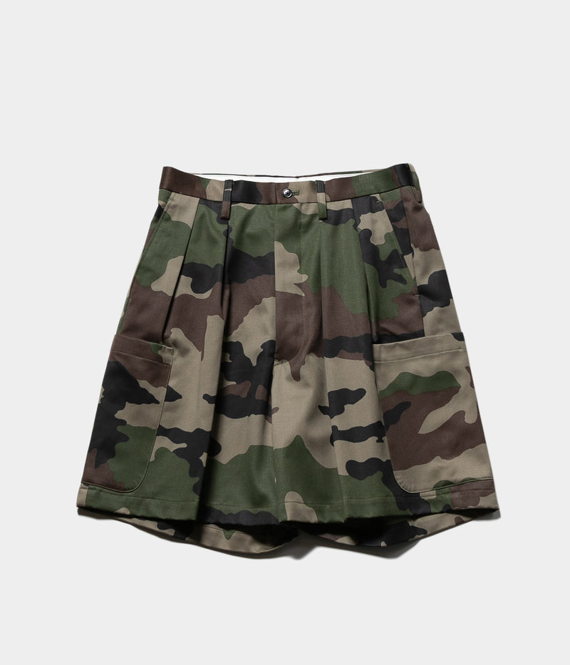 NEAT "90's French F-2 CAMO Cargo Shorts / CAMO"