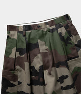 NEAT "90's French F-2 CAMO Cargo Shorts / CAMO"