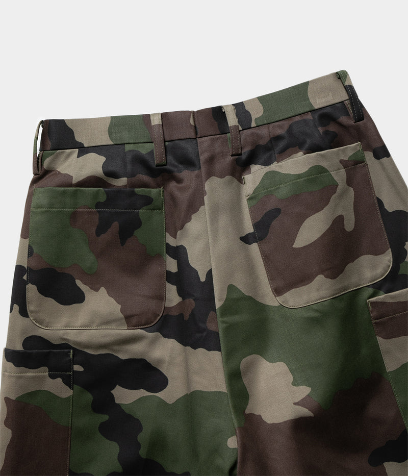 NEAT "90's French F-2 CAMO Cargo Shorts / CAMO"