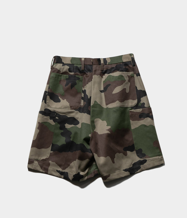 NEAT "90's French F-2 CAMO Cargo Shorts / CAMO"