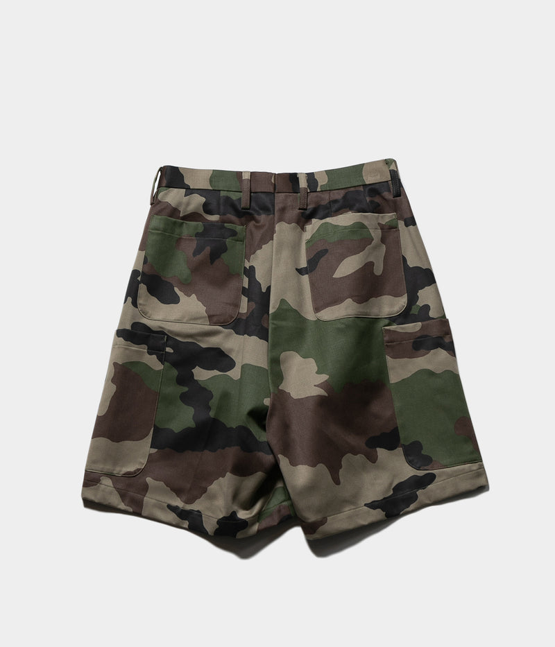 NEAT "90's French F-2 CAMO Cargo Shorts / CAMO"