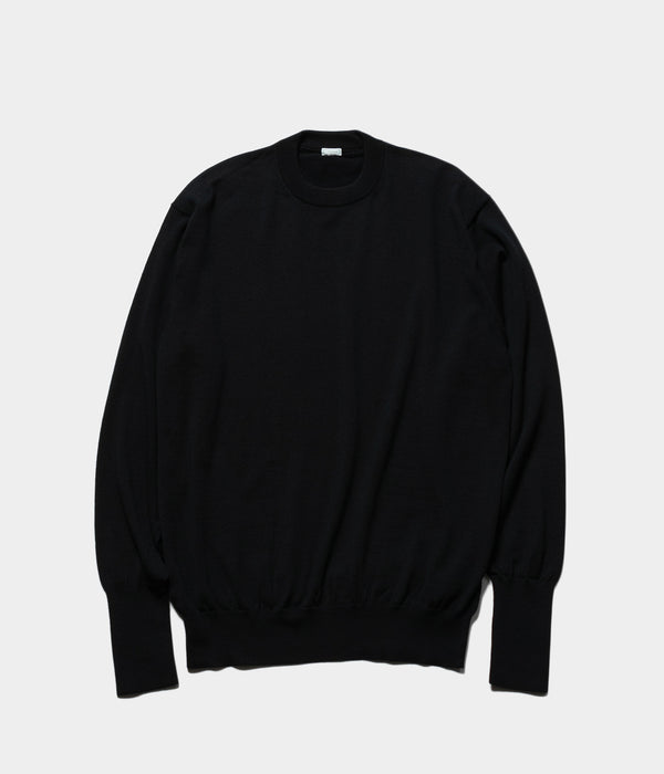 A.PRESSE 2025 Style2 "Wool Knit Crew Neck Sweater"