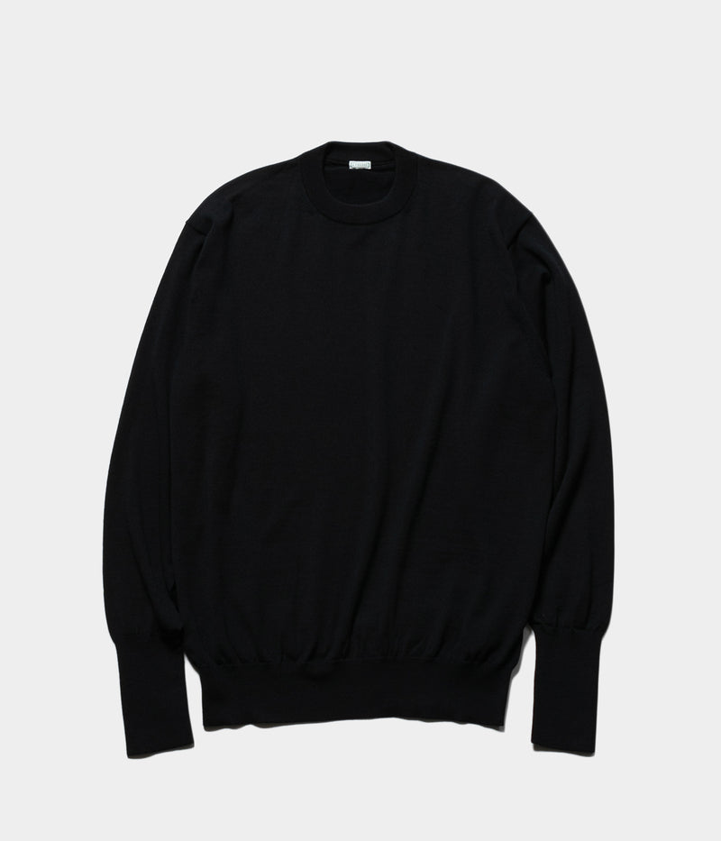 A.PRESSE 2025 Style2 "Wool Knit Crew Neck Sweater"