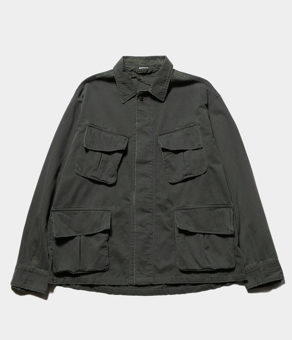 A.PRESSE 2025 Style2 "Vintage US Army Jungle Fatigue Jacket"