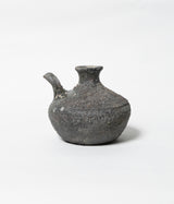 古村其飯 "窯変カラカラとちぶぐゎー 箱付" (沖縄・荒焼)