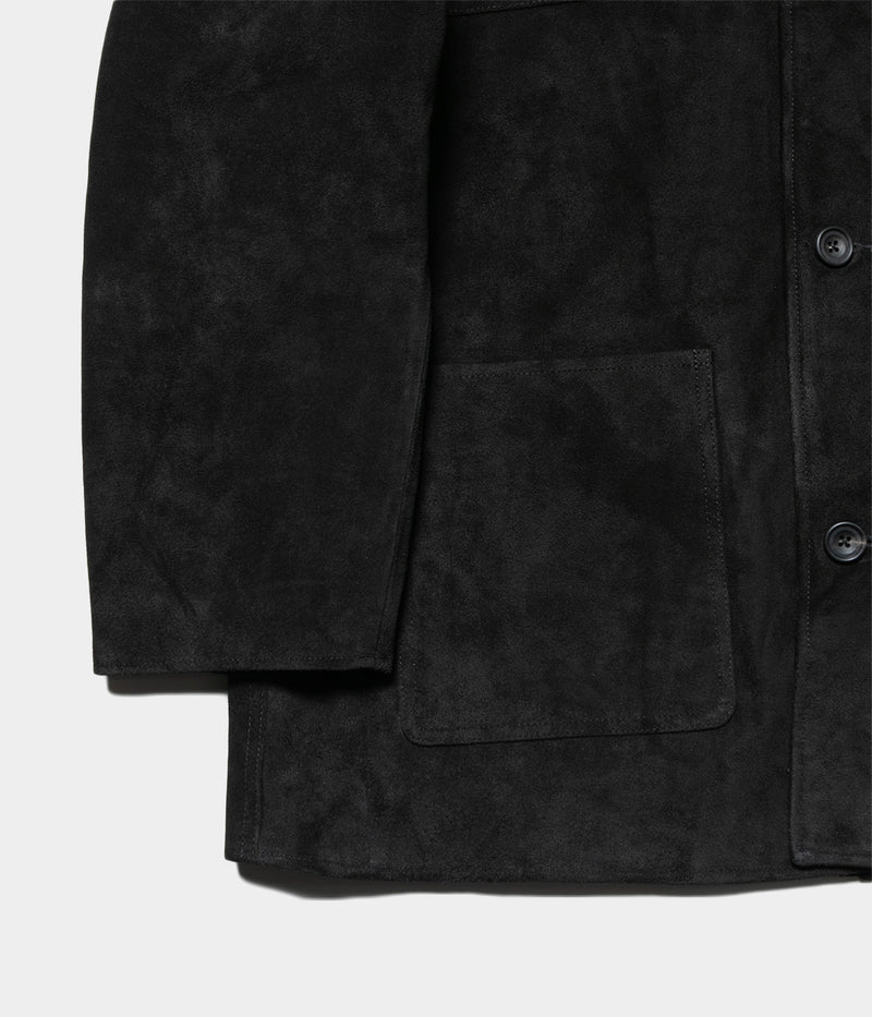 SSSTEIN 25AW "COW SUEDE CAR JACKET"