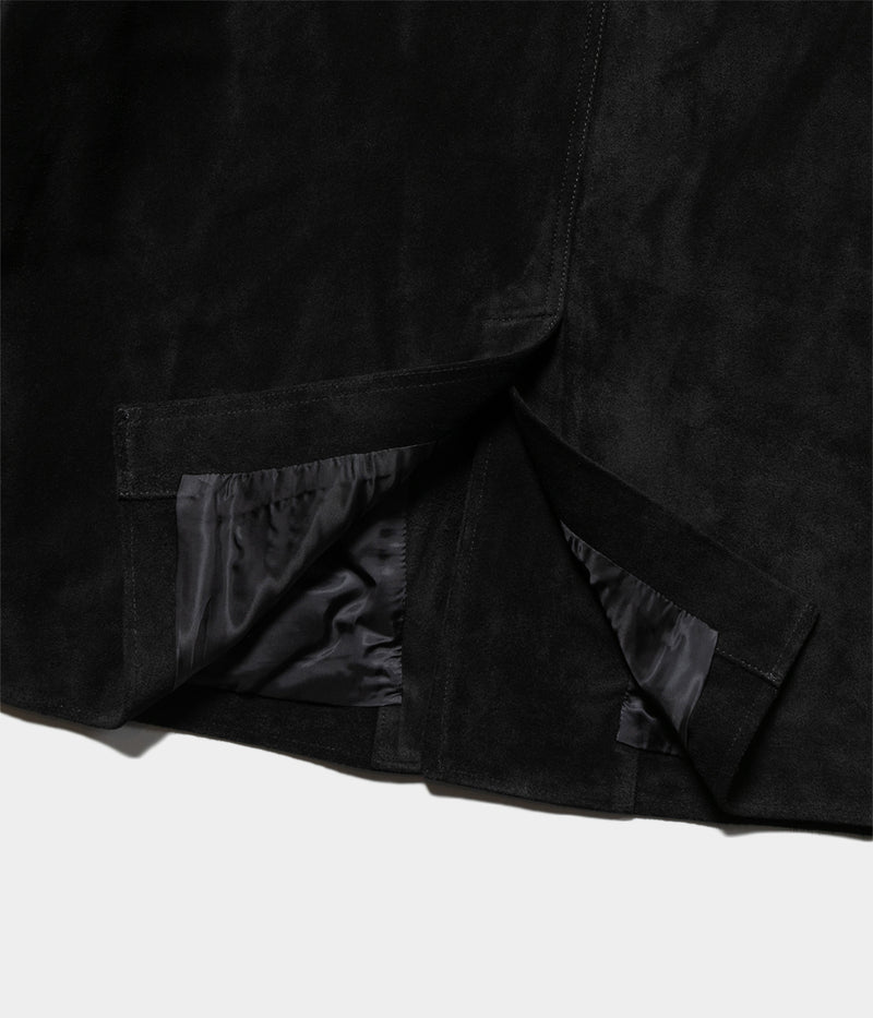 SSSTEIN 25AW "COW SUEDE CAR JACKET"