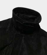 SSSTEIN 25AW "COW SUEDE ZIP SHORT JACKET"
