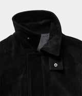 SSSTEIN 25AW "COW SUEDE ZIP SHORT JACKET"