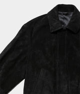 SSSTEIN 25AW "COW SUEDE ZIP SHORT JACKET"