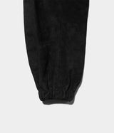 SSSTEIN 25AW "COW SUEDE ZIP SHORT JACKET"