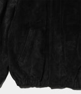 SSSTEIN 25AW "COW SUEDE ZIP SHORT JACKET"