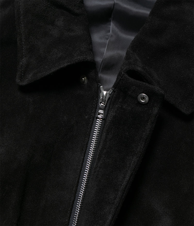 SSSTEIN 25AW "COW SUEDE ZIP SHORT JACKET"