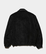 SSSTEIN 25AW "COW SUEDE ZIP SHORT JACKET"