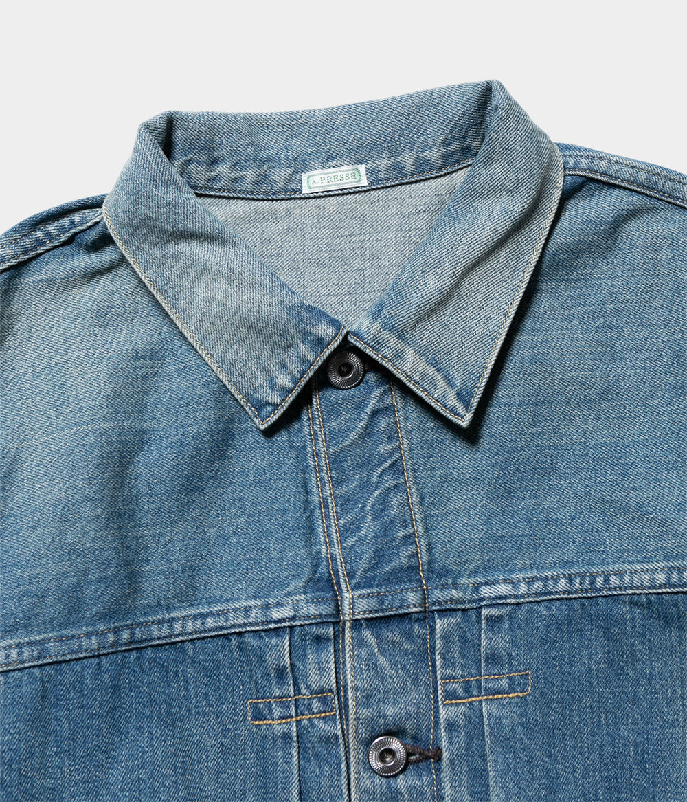 ジャケット・アウター A.PRESSE No.213 Denim Jacket 48 25AW A.PRESSE 25AW No.213 Denim Jacket – Vintage Concept Store