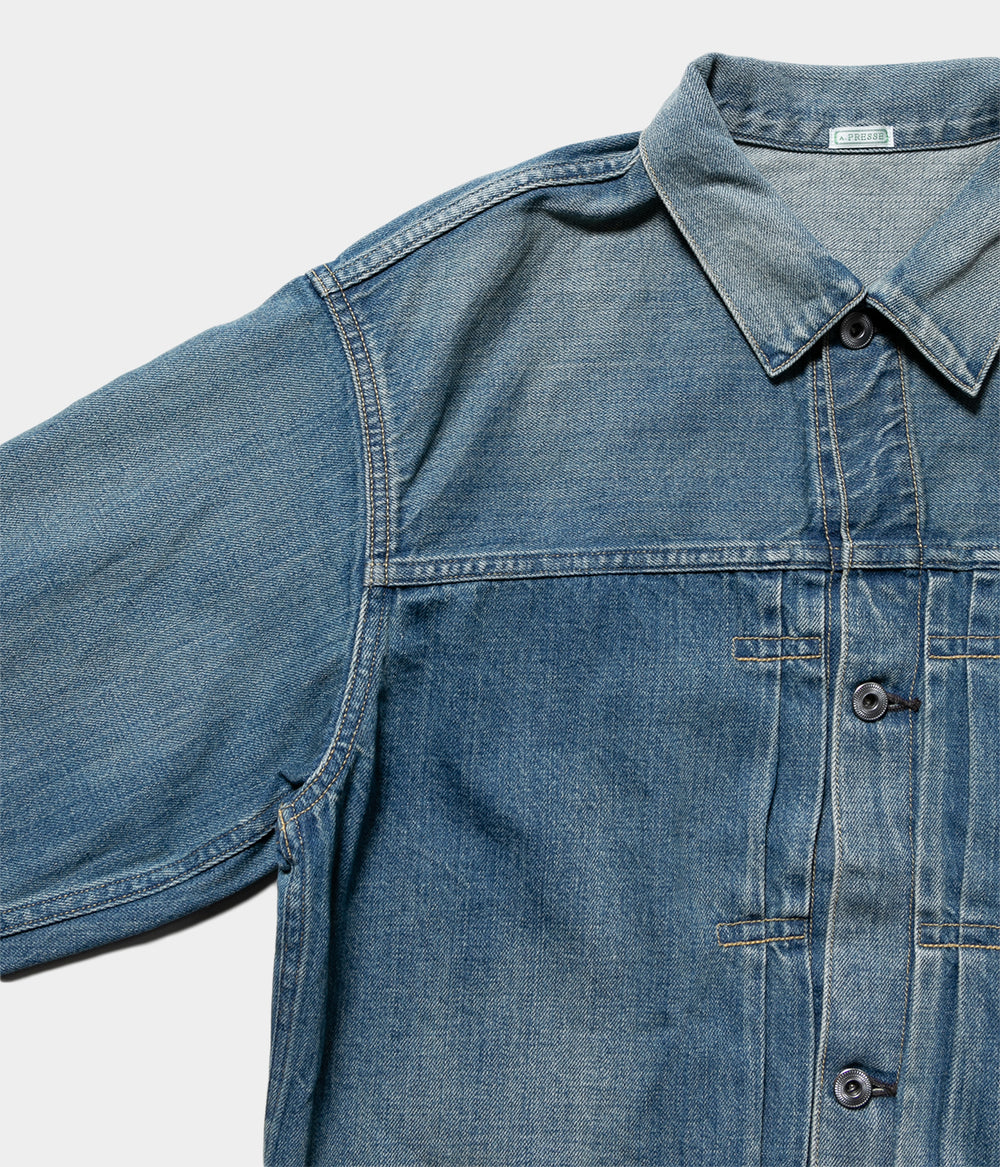 ジャケット・アウター A.PRESSE No.213 Denim Jacket 48 25AW A.PRESSE No.213 Denim Jacket Indigo | HAVEN