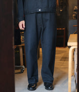 A.PRESSE 2025 Style2 "No.22 Washed Wide Denim Pants"
