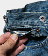 A.PRESSE 2025 Style2 "No.22 Washed Wide Denim Pants"