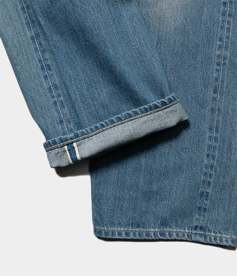 A.PRESSE 2025 Style2 "No.22 Washed Wide Denim Pants"
