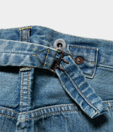 A.PRESSE 2025 Style2 "No.22 Washed Wide Denim Pants"