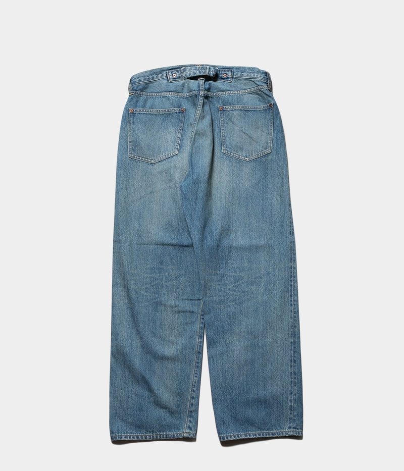 A.PRESSE 2025 Style2 "No.22 Washed Wide Denim Pants"