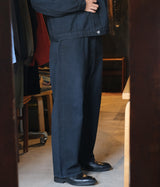 A.PRESSE 2025 Style2 "No.22 Washed Wide Denim Pants"