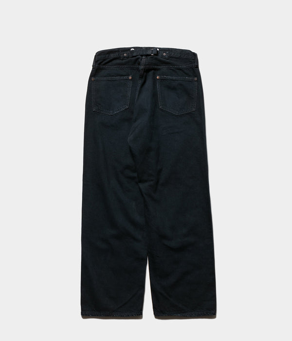 A.PRESSE 2025 Style2 "No.22 Washed Wide Denim Pants"