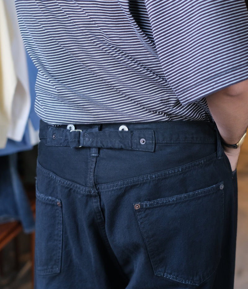 A.PRESSE 2025 Style2 "No.22 Washed Wide Denim Pants"
